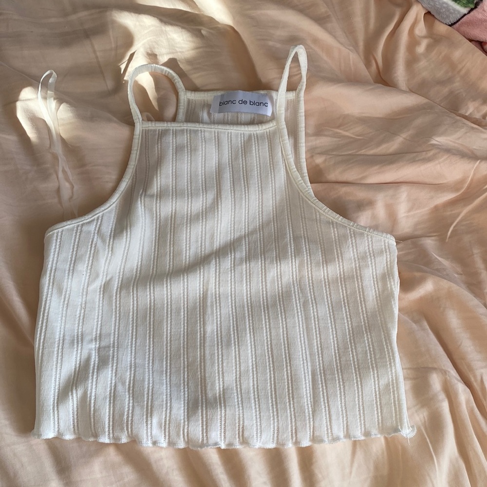 Square Neck Cropped Tank